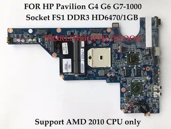 

Wholesale 649950-001 for HP Pavilion G4 G6 G7-1000 R23 Socket FS1 Support AMD 2010 CPU Only HD6470M/1GB 100% Fully Tested