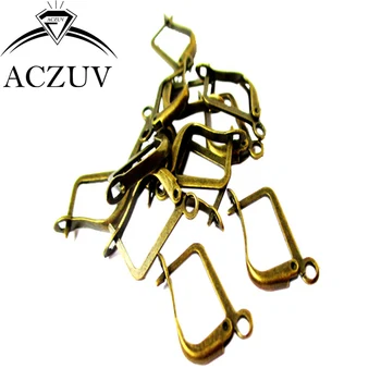

Antique Bronze 1000pcs 13x20mm French Leverback Earring Hooks Earring Clasps Jewelry Making Findings Accessories FEH004