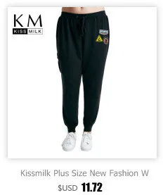 Kissmilk New Plus Size Women Clothing Autumn Black Solid Slim High Waisted Elastic Skinny Pencil Pants Trousers Big Size