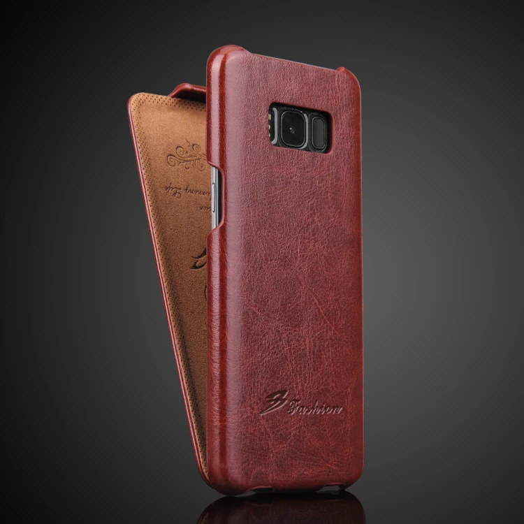 

2017 new for Samsung GALAXY S8 PLUS 6.2'' vertical Leather cover business phone case for Samsung S8 5.8'' Free shipping 4 colors