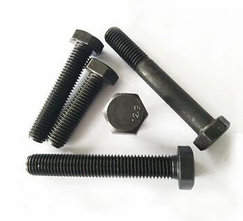 Wkooa M10 x 100 шестигранный болт Черный DIN933 класс 12 9|bolt cap|bolt buyerbolt material |