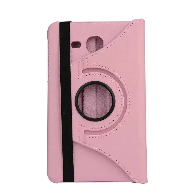 Funda Capa Tab A6 7,0 T285 чехол для samsung Galaxy Tab A 7,0 SM-T280 SM-T285 360 Вращающаяся подставка чехол для планшета - Цвет: pink