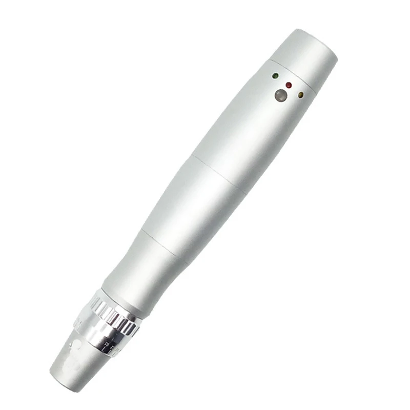 Электрическая ручка для дермы, профессиональный беспроводной электрический набор для ухода за кожей, инструменты, ручка светодиодный, нано микроиглы для ремонта красоты, введение