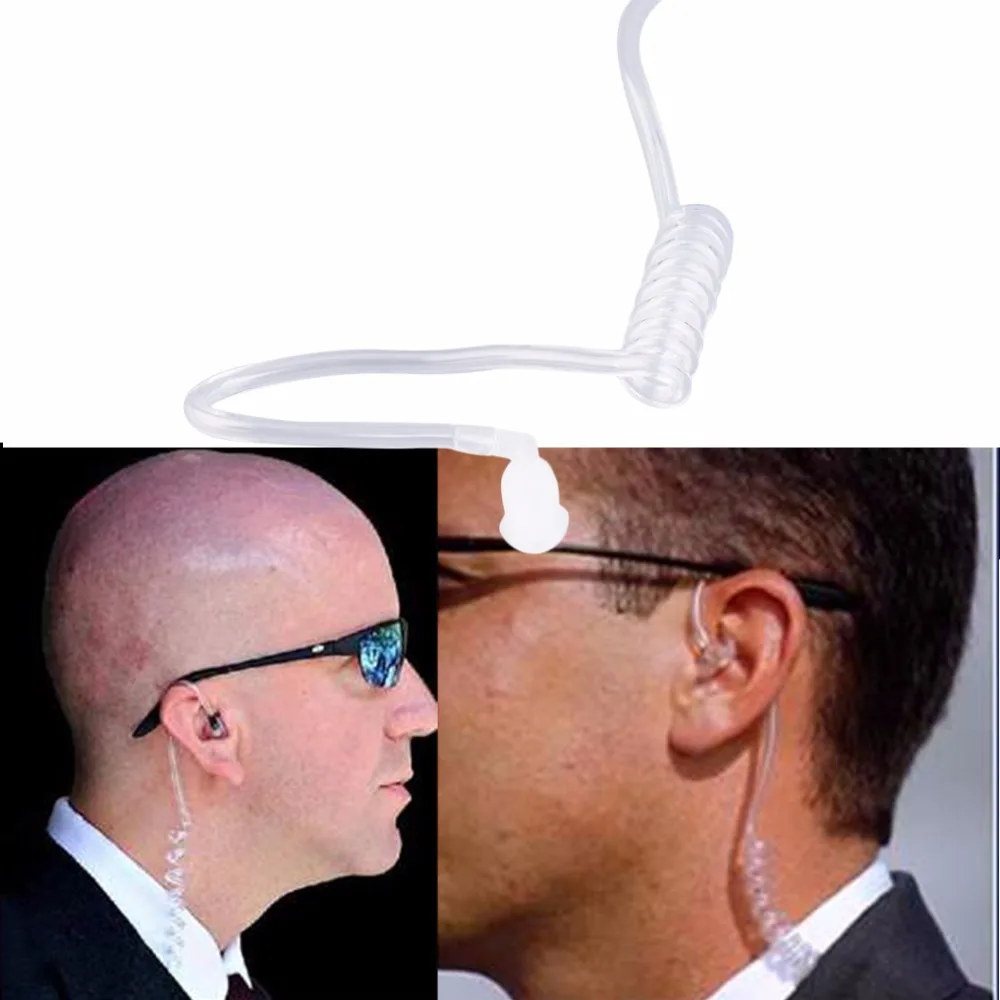2017 Newest 3.5mm Air Tube Mic Earpiece Headset Earphones for Cell