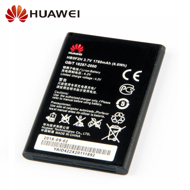 

Original Replacement Battery For Huawei E5336 E5330 E5375 EC5377 E5373 4G Lte WIFI Router HB5F2H Genuine Battery 1780mAh