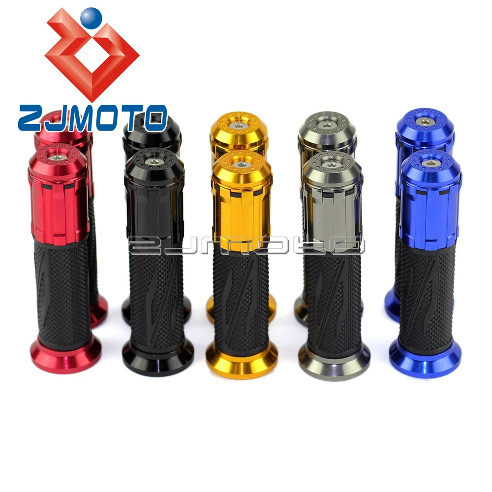 Мотоцикл ZJMOTO 7/8 &quot22 мм золото Алюминий универсальный мотоцикл Отопление ручка с