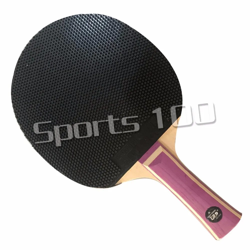 

Pro Combo Racket RITC729 L-2 with Globe Mo Wang II and 61 second LM ST Rubbers Long Shakehand-FL