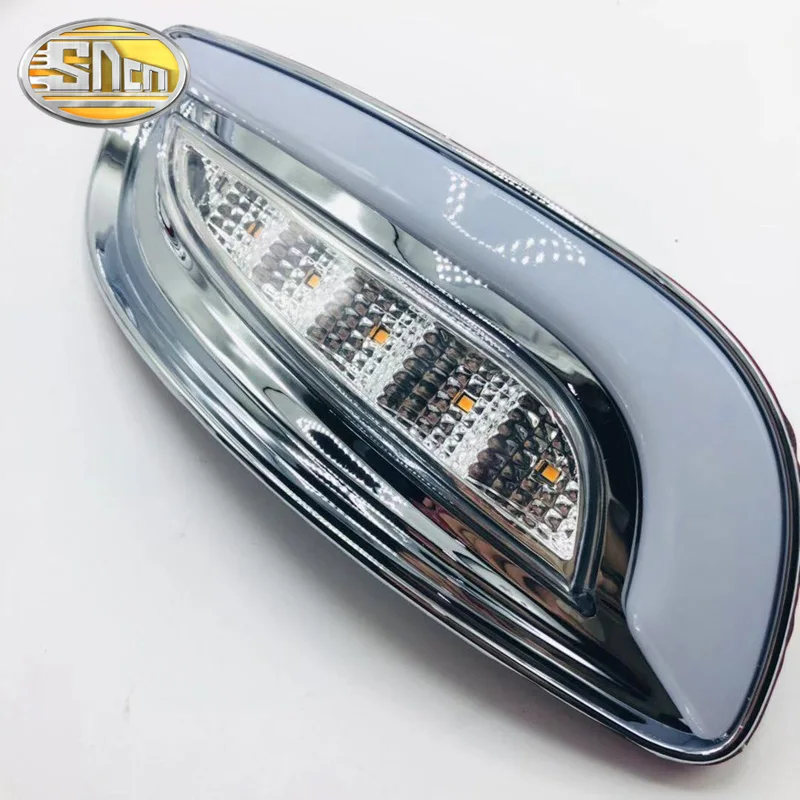 2 шт. светодиодный светильник дневного света для Lexus RX300 RX330 RX350 2003-2009 желтый сигнал поворота водонепроницаемый 12 В DRL противотуманная фара украшение