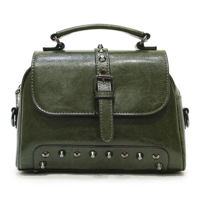

Spring Style 100% Genuine Leather Women's Bags Solid Fashion Flop Handbags of Crocodile Pattern