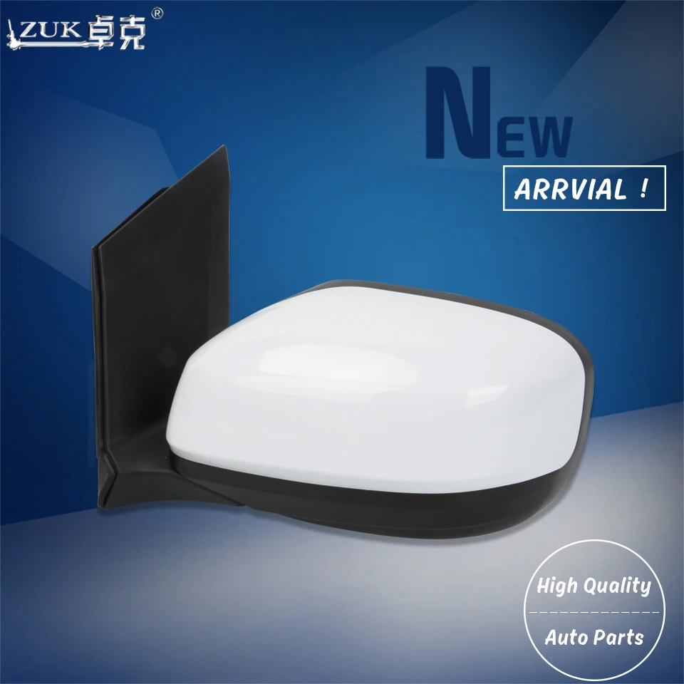 

ZUK 2PCS/Lot Outer Rearview Side Mirror Assy For HONDA CITY GM2 2009 2010 2011 2012 2013 2014 Electrical Angle Adjustable 3PINS