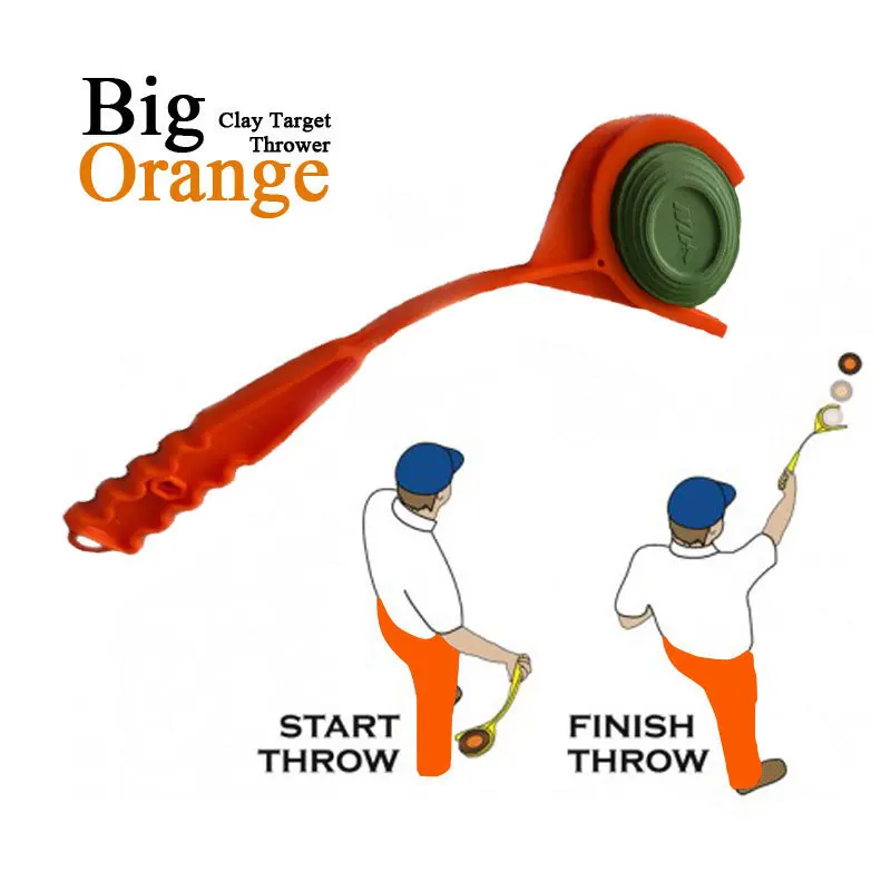 

SJ-MAURIE Plastic Manual Clay Target Thrower Hunting Shooting Accessories Hand Disc Skeet Trap Pigeon Shooting Hunting Gear