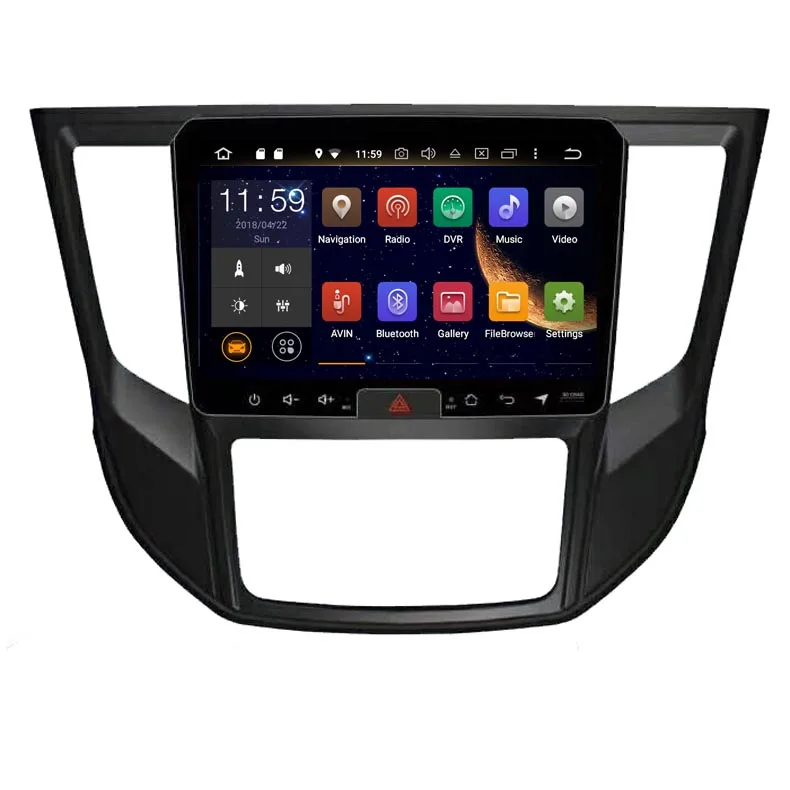Top Android 9.0 car dvd player for Mitsubishi lancer EX gland lancer 2017- car audio stereo gps navigation 8core 4G RAM 32G ROM 4