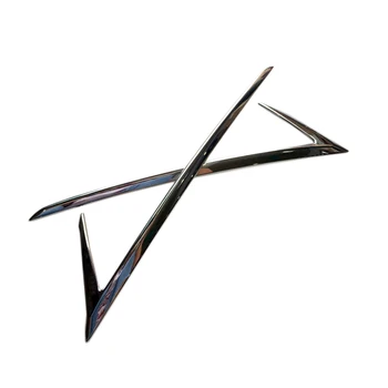 

Car Accessories Exterior Rear Fog Light Lamp Upper Strip Trim ABS Chrome 2pcs For Mazda CX-5 CX5 2nd Gen 2017 2018