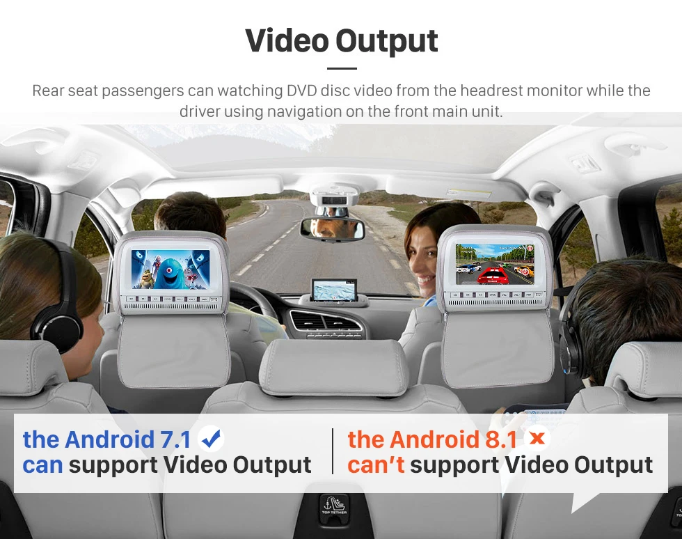 Sale Seicane 10.1" HD Touchscreen FM 2DIN Android 7.1/Android 8.1 Car Radio Multimedia Player GPS Navigation For 2015 Nissan Murano 6