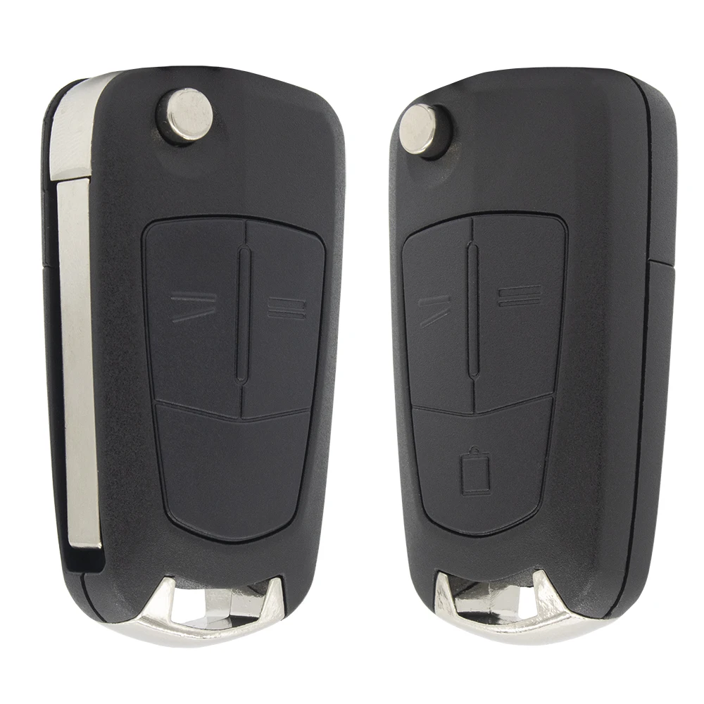 

WhatsKey Replacement Remote Key Shell For Opel Vauxhall Corsa Astra Vectra Zafira Omega 2 Button With LOGO
