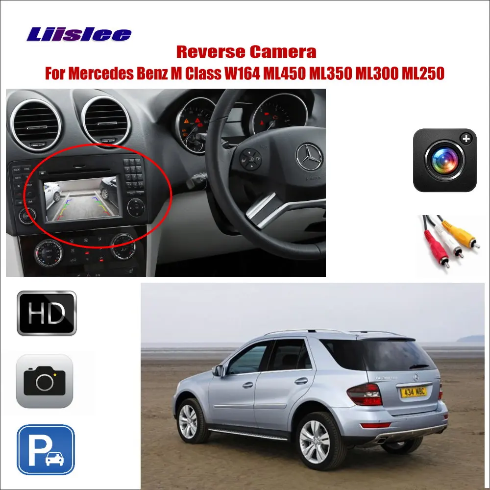 #*Cheap Liislee For Mercedes Benz M Class W164 ML450 ML350 ML300 ML250 Car Reverse Rear View Camera Connect Original Factory Screen