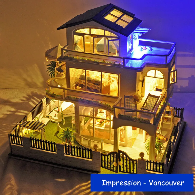 sylvanian families wooden house