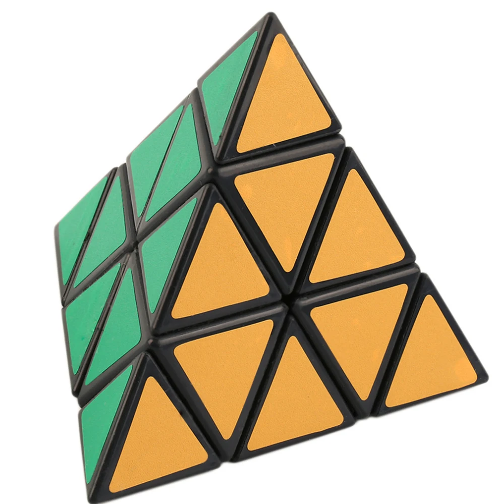 

Fashion Pyramid Triangle Speed Cube Block Magic Game Educational Toy Gifts
