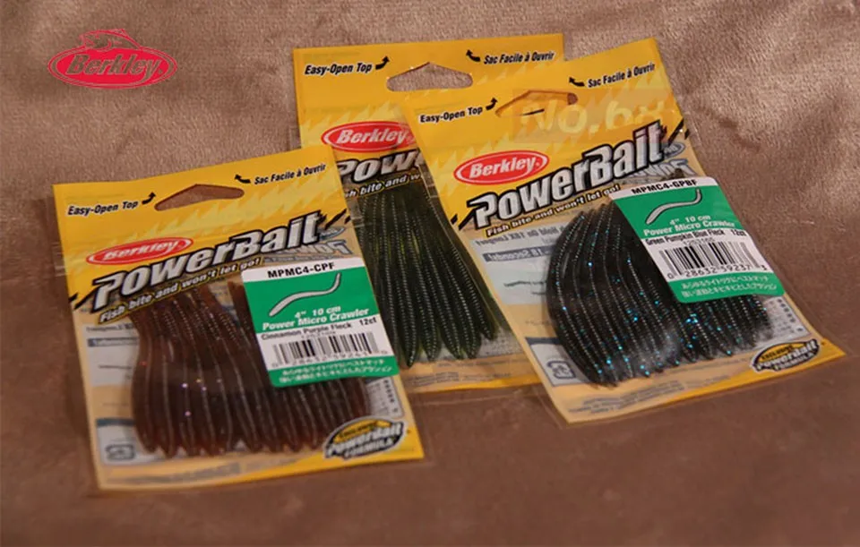 Berkley Powerbait микро на гусеничном ходу MPMC4 японский червячный 10 см мягкая искусственная приманка рыболовные приманки 12 шт./упак. для форели по доступной цене в 1 пакета(ов