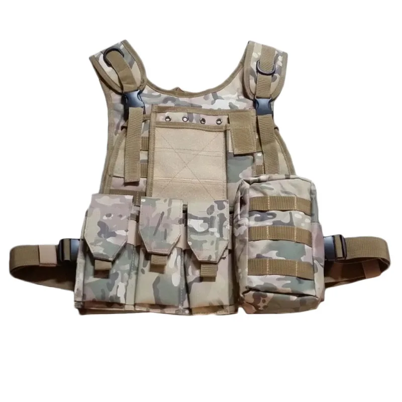 

Tactical vest chaleco seal Camouflage amphibious High quality Tactical vest For CS Game Military Protective Training combat