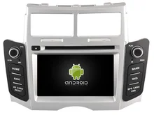 Android 8.1 quad core lettore dvd dell’automobile multimediale stereo radio wifi carplay TPMS OBD DVR headunit per TOYOTA YARIS con luce verde