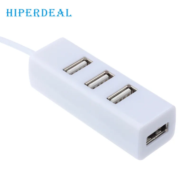 

Ecosin2 Mosunx Mini USB 2.0 Hi-Speed 4-Port Splitter Hub Adapter For PC Computer WH 17Mar09