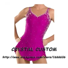 Профессиональный фигурное катание платье Красивая бренд Vogue Фигурное катание Платья для женщин для конкурса dr2845