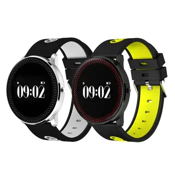 

ALLOYSEED Smart Band IP67 Waterproof Bluetooth Heart Rate Fitness Tracker Blood Pressure Blood Oxygen Tracker for Smartphone