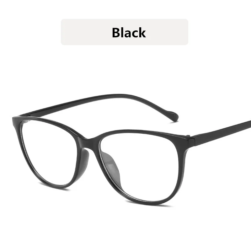 KOTTDO, Ретро стиль, кошачий глаз, плоские зеркальные женские высококачественные брендовые дизайнерские модные плоские очки, мужские ретро зеркальные очки - Цвет оправы: Black
