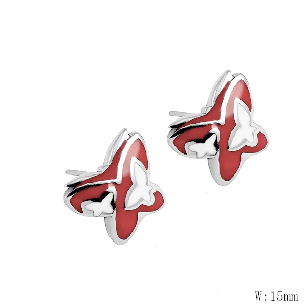 

CH-3 Romantic Lovely Clear Stone Flower Shape Convenient Simple Stud Earrings Copper Cubic Zirconia For Women Party