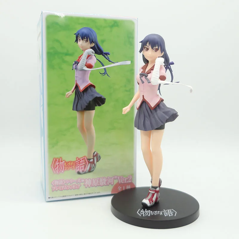 

Anime 1/8th Scale Bakemonogatari Kanbaru Suruga Ver.2 Action PVC Figure Toy Brinquedos 21CM