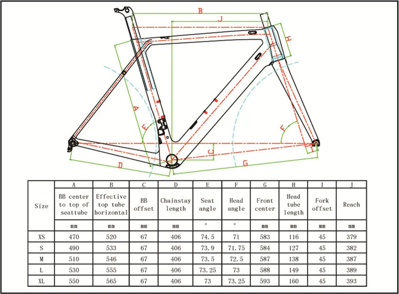 Cheap Leadxus 2019 Newest Disc Brakes Carbon Road Bike Frame T800 Thru Axle Disc Brake Carbon Fiber Bicycle Frame Xs/s/m/l/xl 1