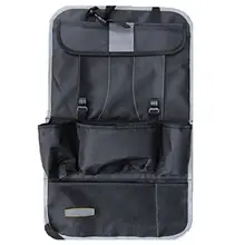 Органайзер для спинки автокресла-большая сумка для хранения с несколькими карманами для iPad, закусок, банок-многоцелевой органайзер для детской коляски Auto S