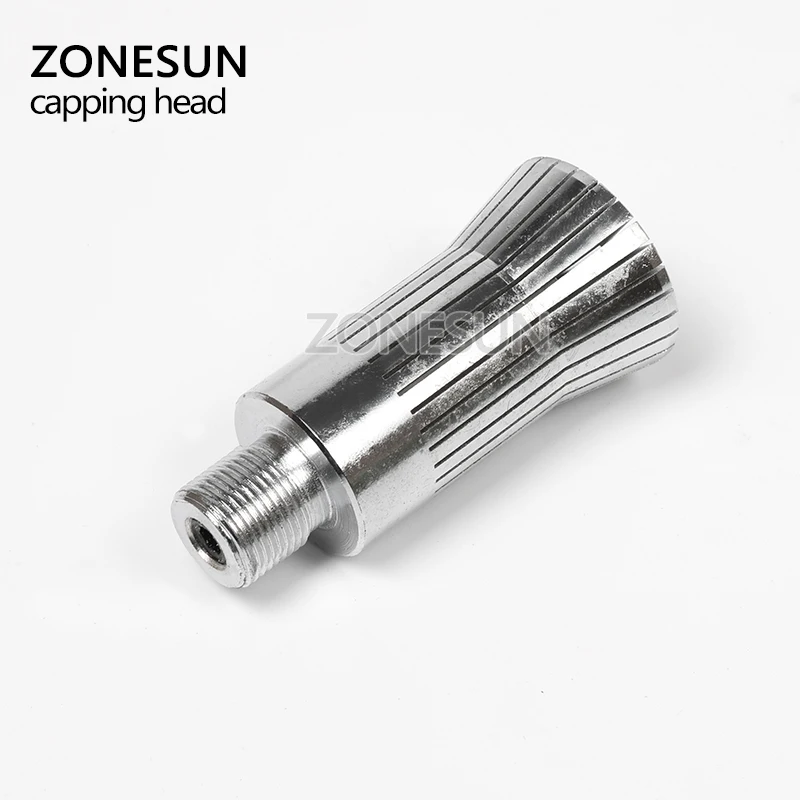 ZONESUN укупорочная головка для новых крышек духов ОБЖИМНАЯ машина металлическая