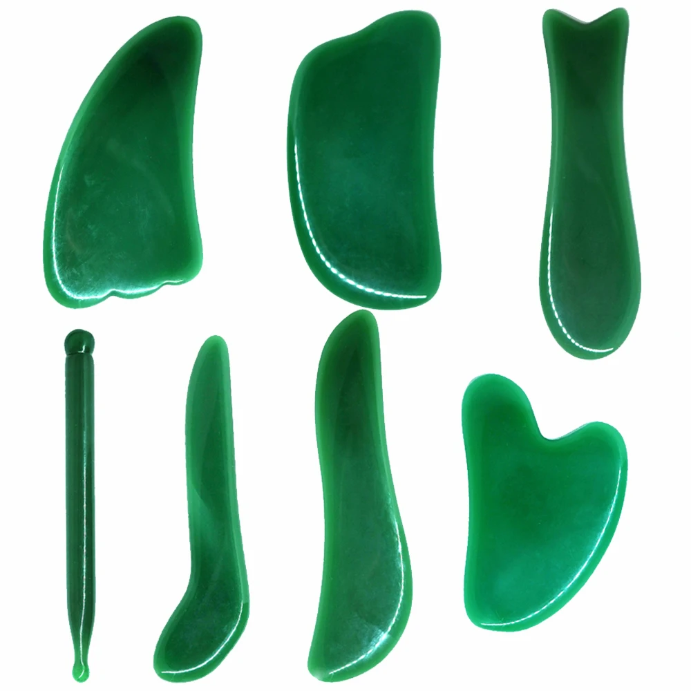 

Gua Sha Scraping MassageTool Body Massager scratching Guasha SPA Scraper for Face Back Health Care Anti-wrinkle silicon dioxide