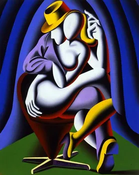 

Modern abstract handmade painting embrancing each other on oil canvas for home decor and wallpaper, gallery