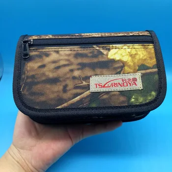 

TSURINOYA 1PCS Fishing Spoon Bag 18.5*12*5.5CM Large Capacity Bag outdoor fishing device spoon holder