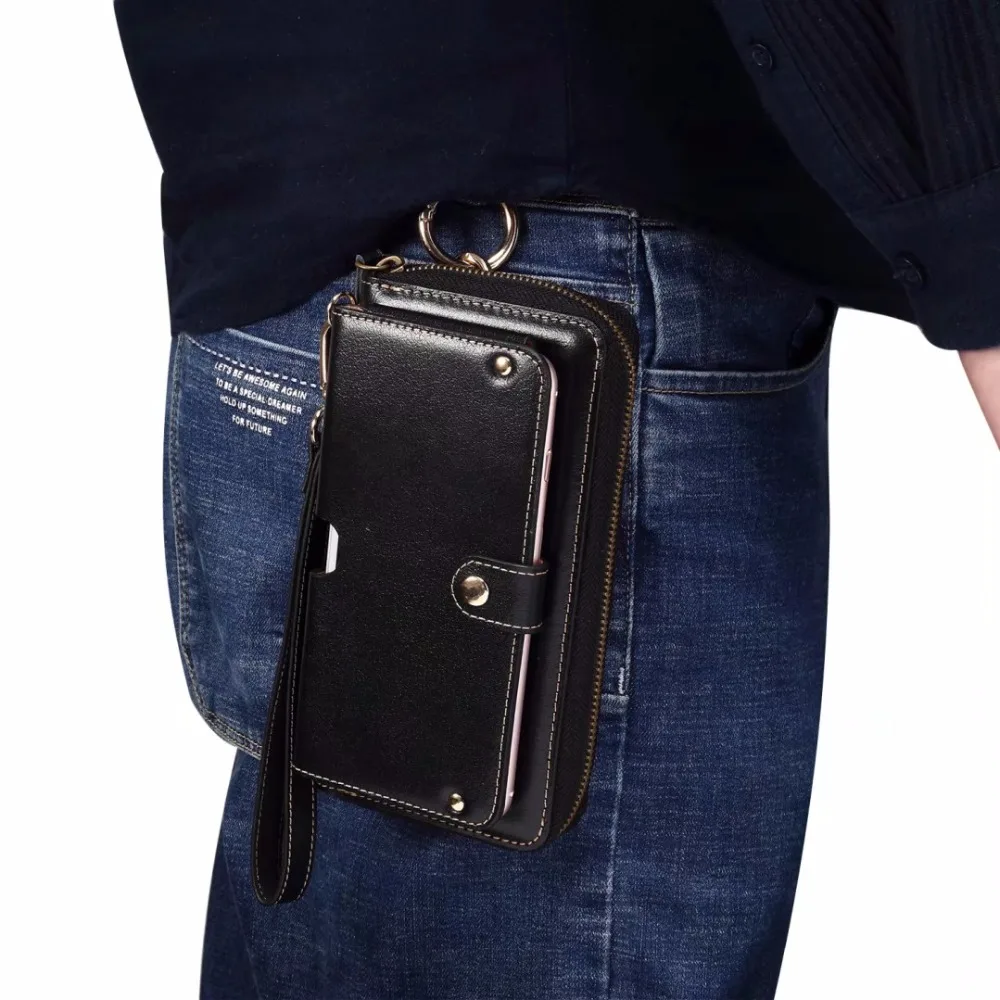 

6.3" universal Genuine leather wallet phone case bag For iphone XS MAX XR Note8/9 S10+ huawei P20 lite pro xiaomi redmi mi8 S9+