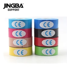 Поддержка JINGBA спортивная лента бандагем elastica Футбол/Баскетбол/Теннис/Спорт восстановление спортивный пластырь для мышц эластичная повязка