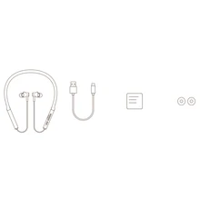 Xiaomi bluetooth-наушники с воротником, гарнитура, спортивные беспроводные Bluetooth наушники-вкладыши, магнитный микрофон, игры, двойные динамические наушники