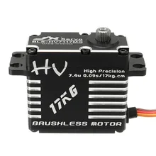 Новейший JX BLS-HV7117MG 17 кг HV высокоточная стальная шестерня цифровой бесщеточный сервопривод для RC вертолет запчасти аксессуары сервоприводы