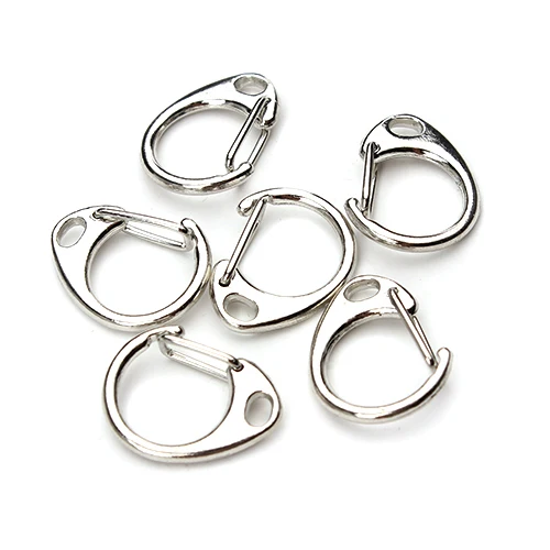 20Pcs/Lot Size19*24mm Jewelry Findings Swivel Clasps For Key Ring For