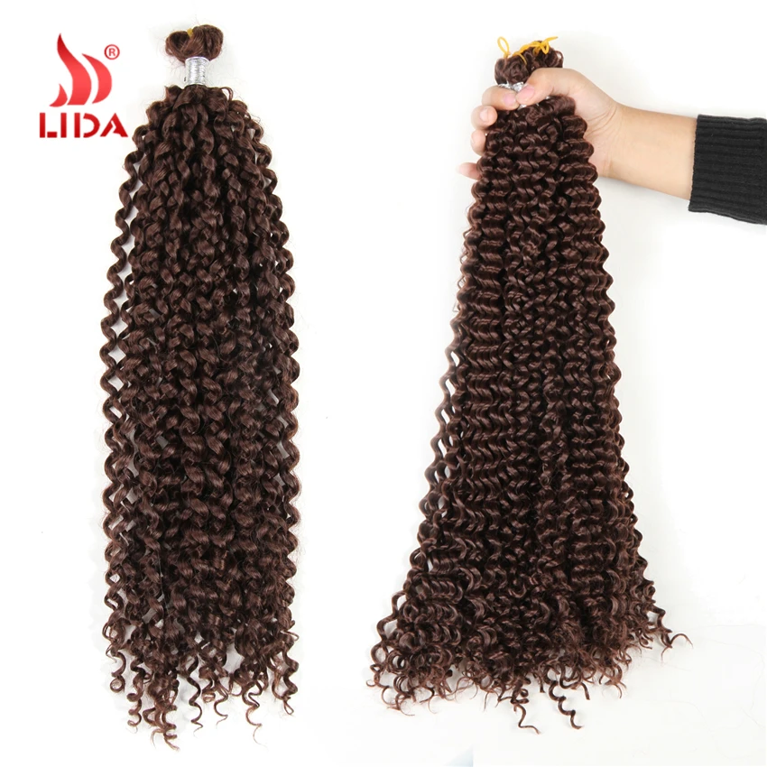 New Arriving Box Braids Water Wave Bulk Crochet Latch Hook Braiding