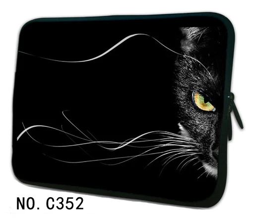 Чехол с изображением головы черного кота для ноутбука Macbook AIR PRO retina 11 12 13 14 15 15,4 17 дюймов ноутбук Touch Bar 15,6 сумка