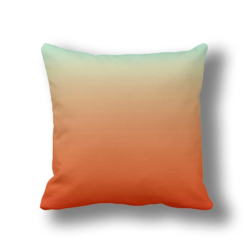 

Orange Ombre Decorative Cushions Covers,Pineapple/Peach Sofa Throw Pillow Cover 45*45cm Fundas Almofada Bedding Pillowcases New