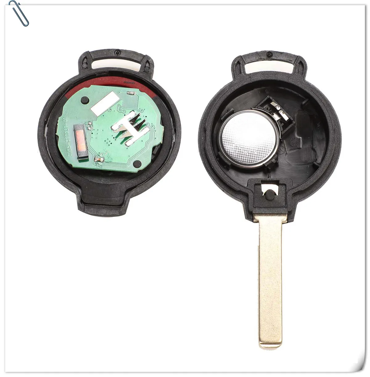 Keyforkess 10pcs 3/4 Bottoni 433Mhz ID46 Chiave A Distanza Dell'automobile per Mercedes Fit Benz Smart Smart Fortwo 451 2007-2013 - HTB1g6s5aBCw3KVjSZR0q6zcUpXam