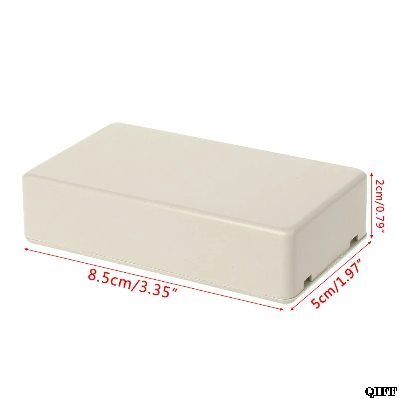 Прямая поставка и пластиковая коробка для электроники, корпус Чехол DIY 3,3" L x 1,96" W x 0,8" H Mar28