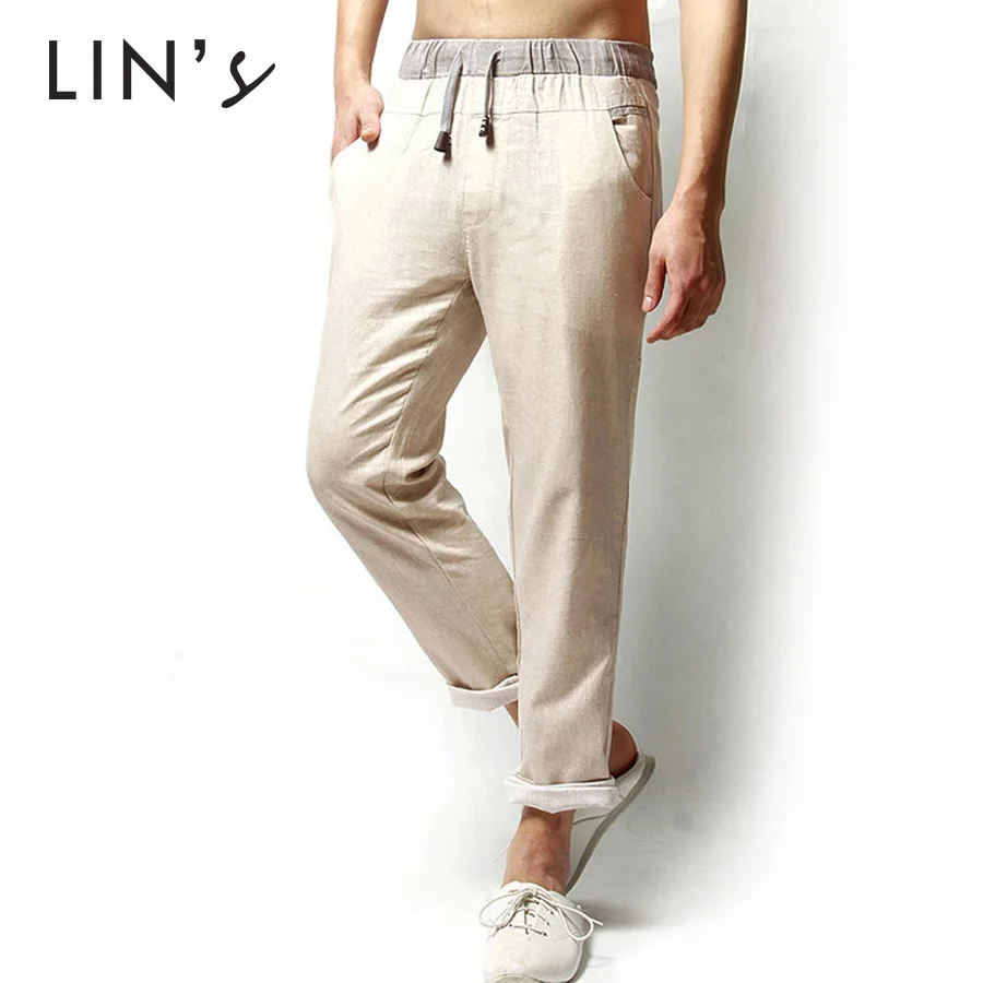 linen pants skinny