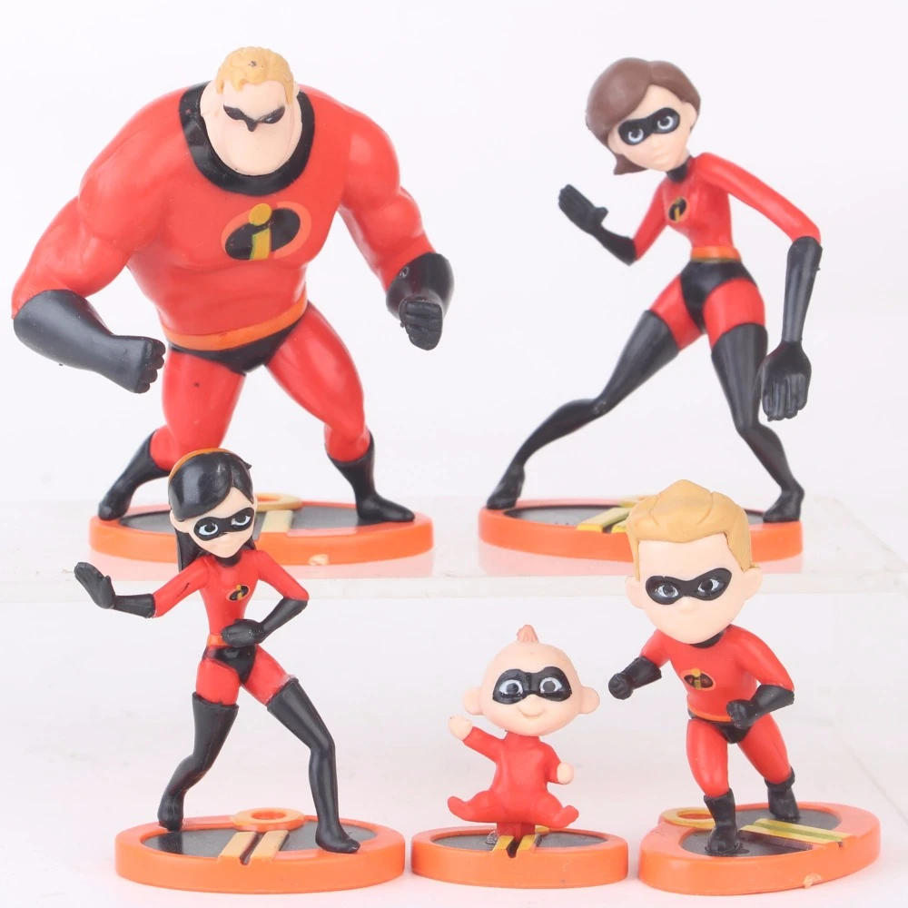 incredibles 2 family action figures