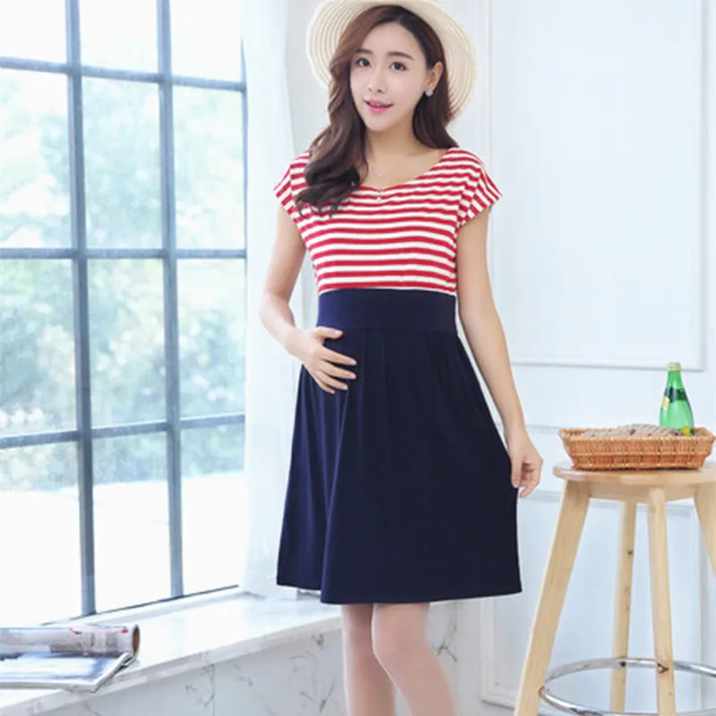 

Maternity Clothes Cotton Maternity Dresses Pregnant Dress Women pregnancy clothes Woman maternity Summer Dress